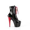 Pleaser - ADORE1020 Platform Boots, Pole dance shoes - Black/Red Product image